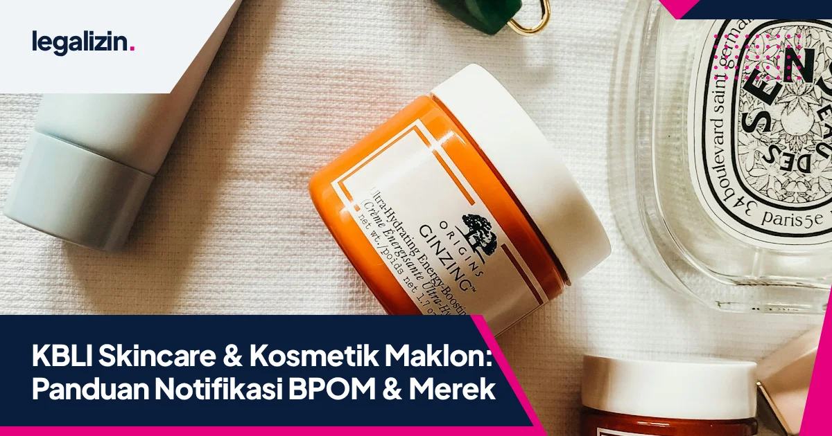 KBLI Brand Kosmetik & Skincare Maklon (20232 & 47725): Panduan Legalitas Lengkap